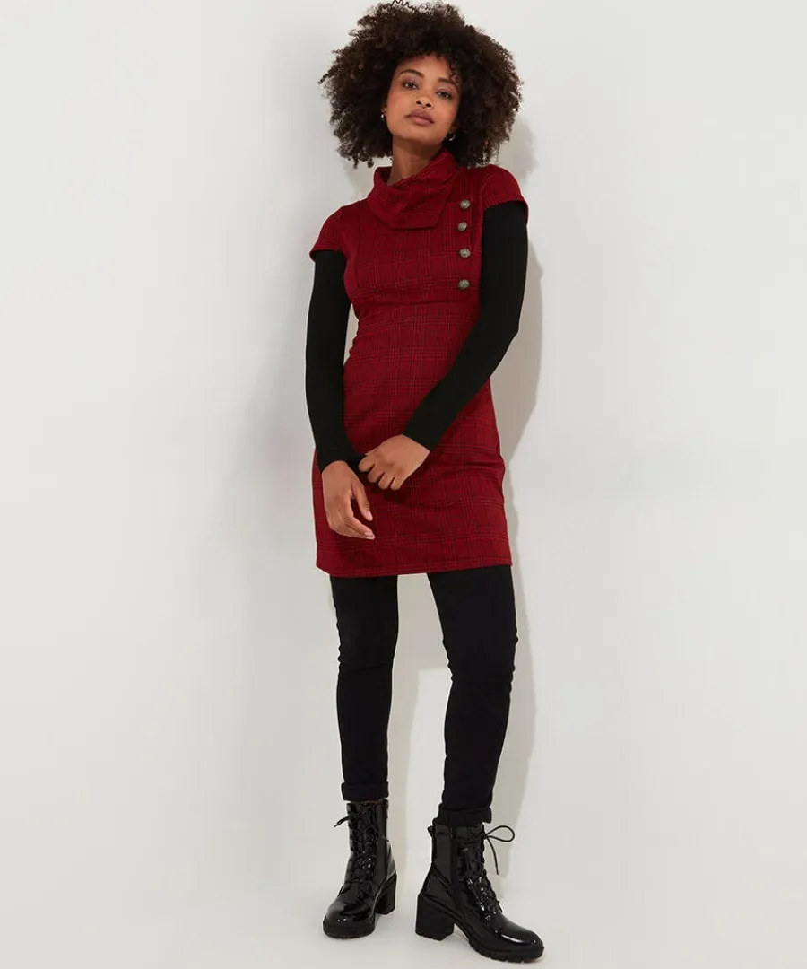 check_it_out_tunic_2.webp Flash Sale Joe Browns Check It Out Tunic Red