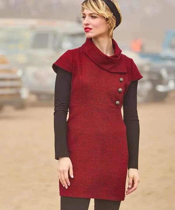 Flash Sale Joe Browns Check It Out Tunic Red