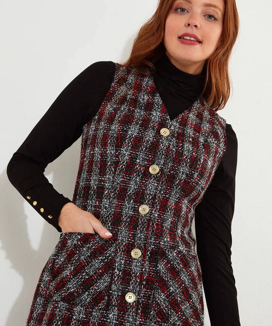 check_pinafore_dress_4.webp Cheap Joe Browns Check Pinafore Dress Multi
