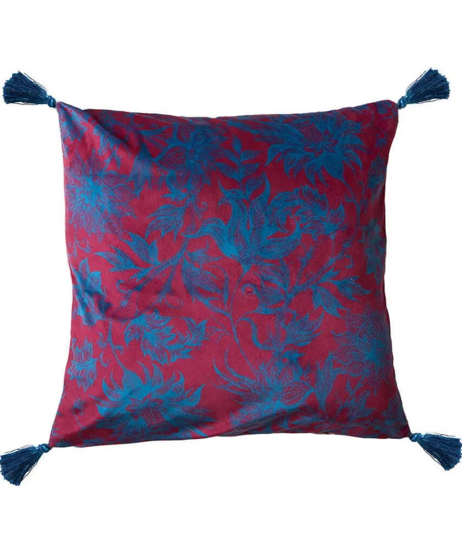 cherished_chinoiserie_rev_2-2.webp Fashion Joe Browns Cherished Chinoiserie Reversible Cushion Blue / Berry
