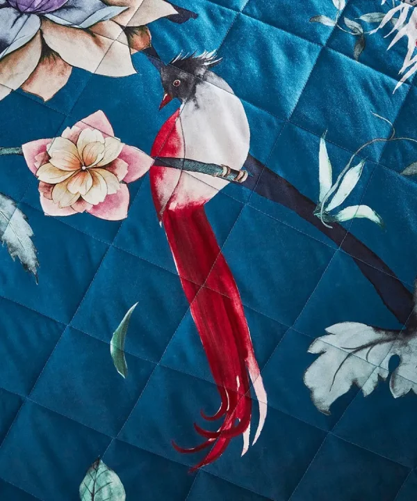 New Joe Browns Cherished Chinoiserie Reversible Bedspread Ink