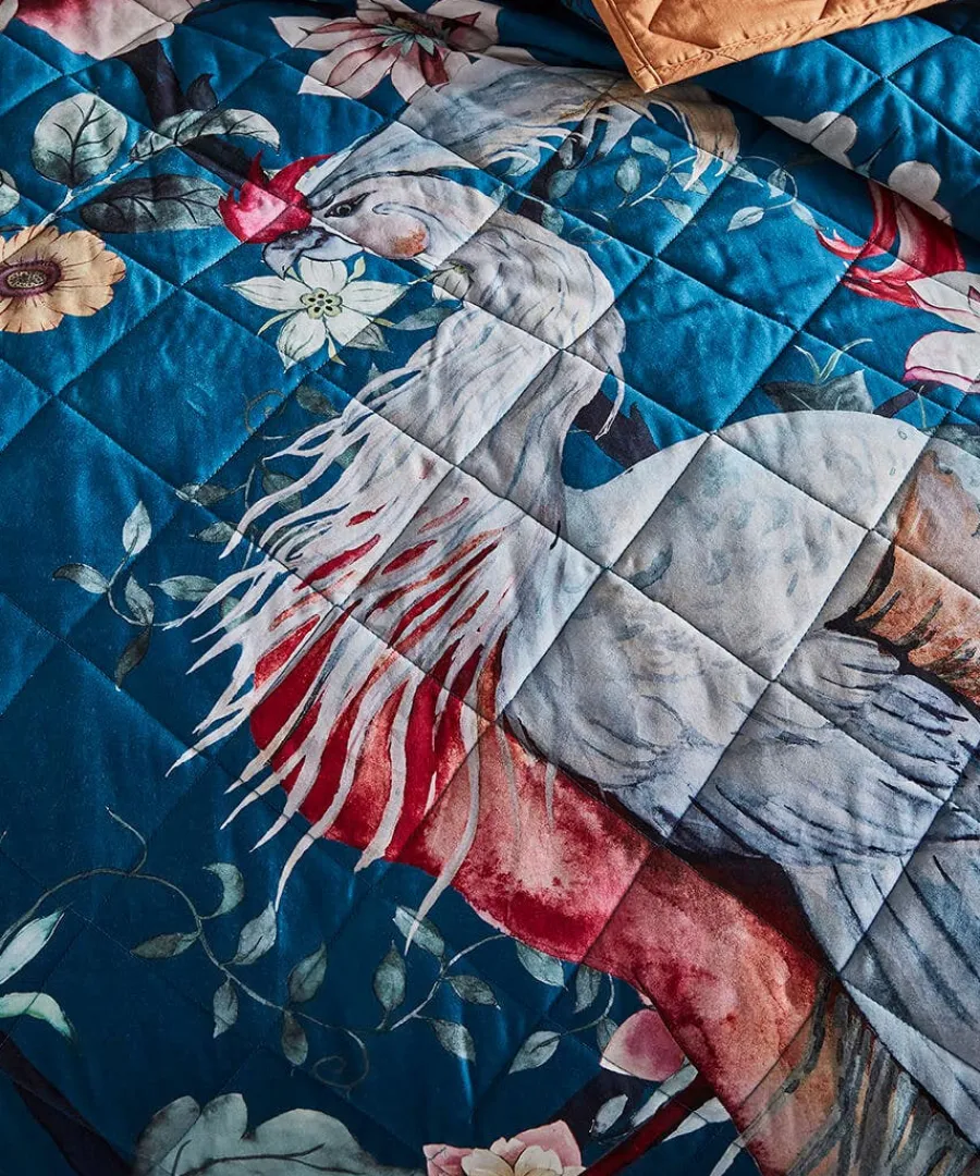 cherished_chinoiserie_rev_4.webp New Joe Browns Cherished Chinoiserie Reversible Bedspread Ink