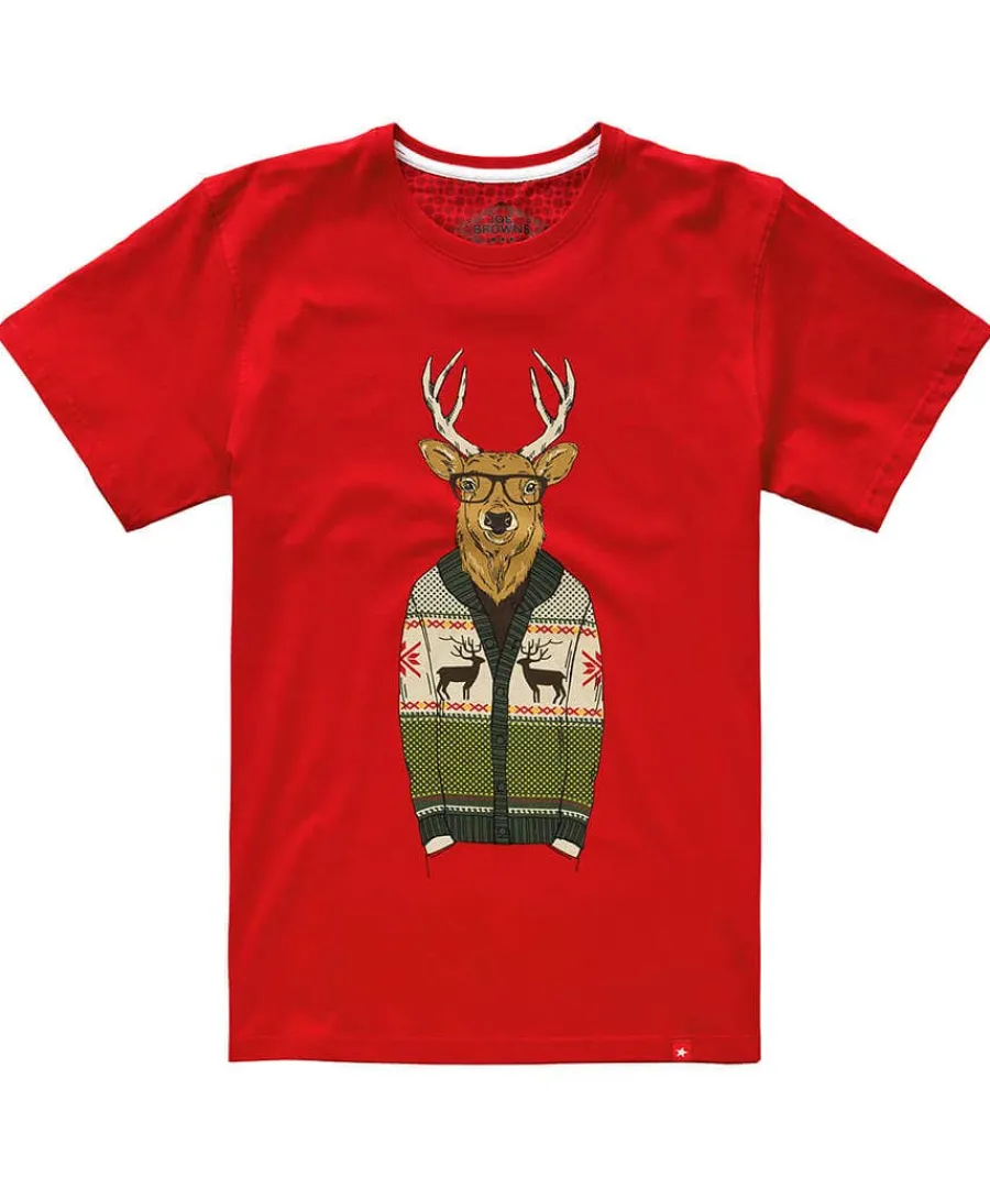 christmas_cool_tee_0.webp Clearance Joe Browns Christmas Cool Tee Red