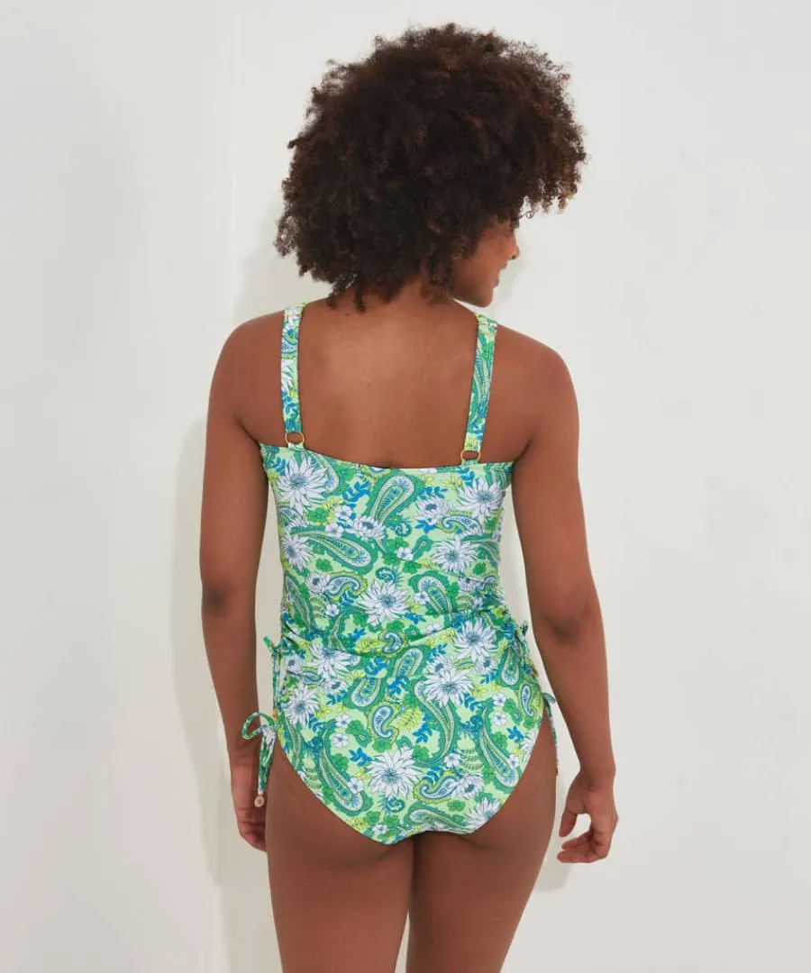 coconut_bay_tankini_top_2.webp Fashion Joe Browns Coconut Bay Tankini Top Green Multi