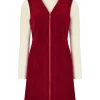 New Joe Browns Confident Cord Pinafore Dress Burnt Orange