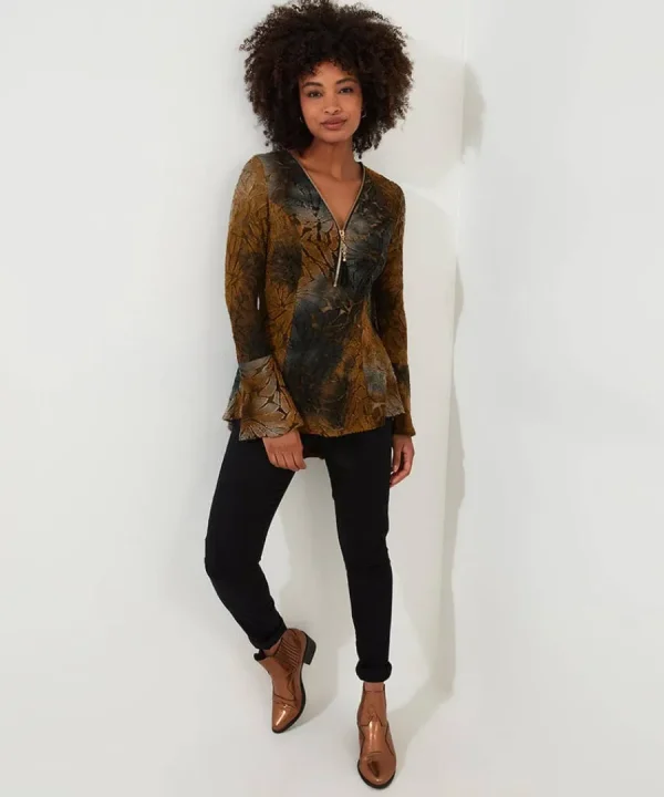 Online Joe Browns Connie Zip Top Brown