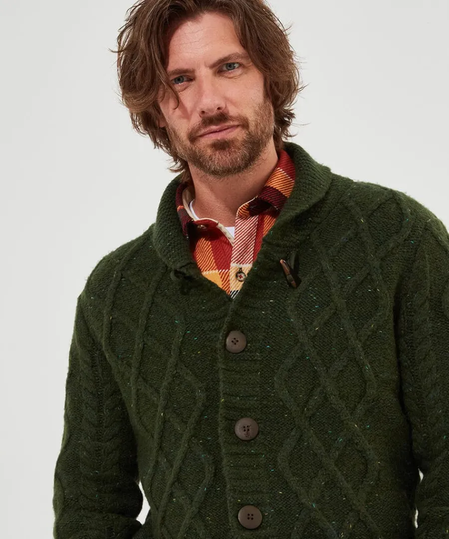 cool_in_cable_cardigan_4.webp Online Joe Browns Cool In Cable Cardigan Green