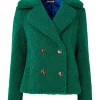 Cheap Joe Browns Cosy And Cute Teddy Jacket Green / Ochre