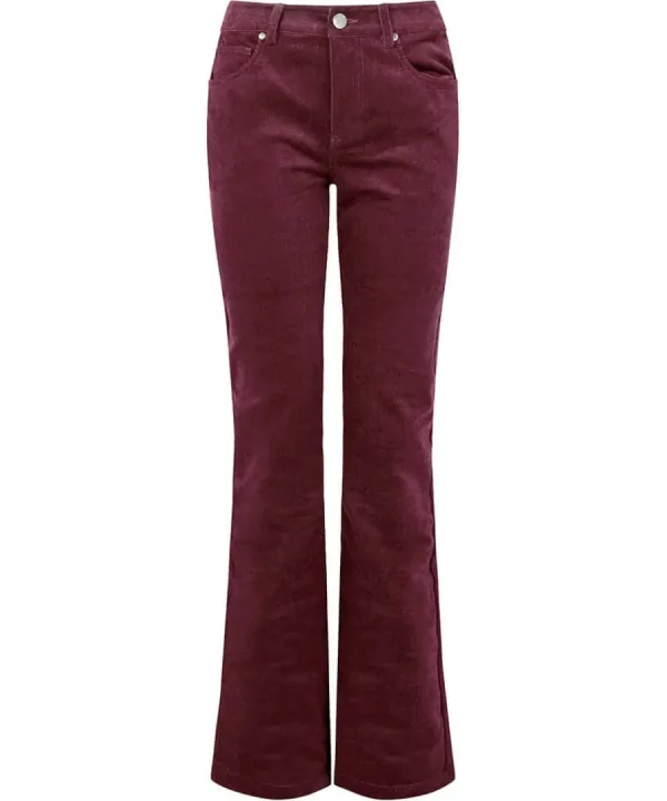 Fashion Joe Browns Cosy Cabin Cord Trousers Purple