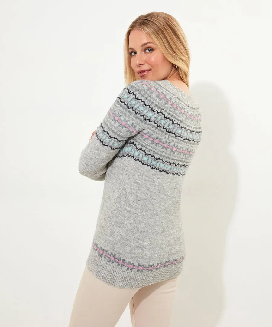 cosy_cabin_fairisle_jumpe_3.webp Cheap Joe Browns Cosy Cabin Fairisle Jumper Grey