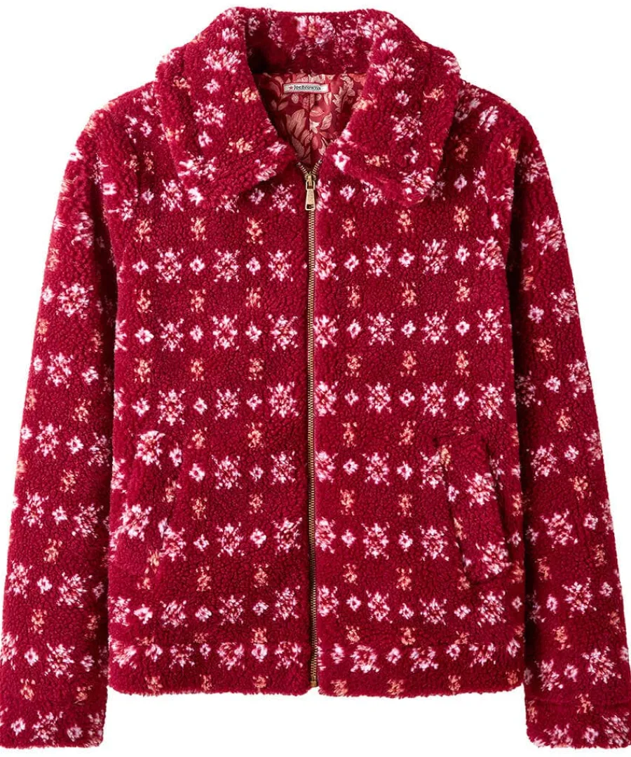 cosy_cabin_patterned_flee_0.webp Fashion Joe Browns Cosy Cabin Patterned Fleece Jacket Red