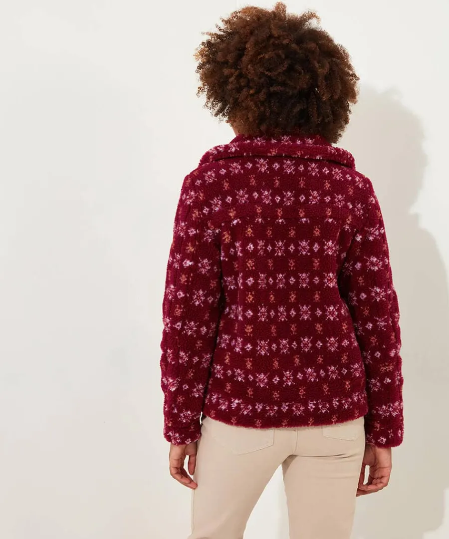 cosy_cabin_patterned_flee_3.webp Fashion Joe Browns Cosy Cabin Patterned Fleece Jacket Red