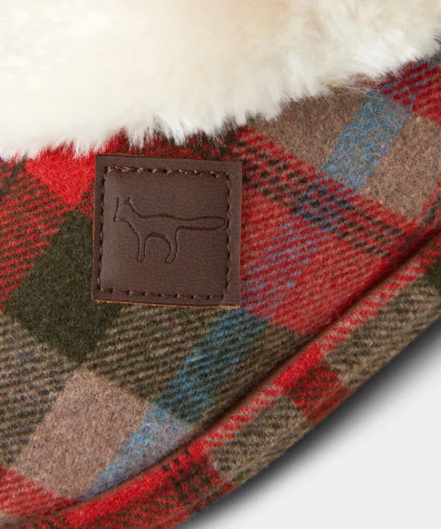 cosy_check_slipper_bootee_1.webp Best Sale Joe Browns Cosy Check Slipper Bootees Multi