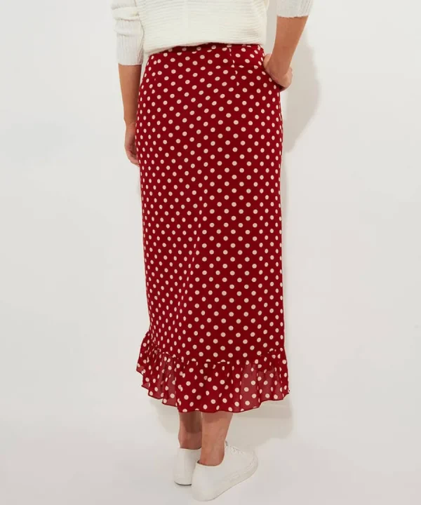 Shop Joe Browns Crossing The Road Skirt Red
