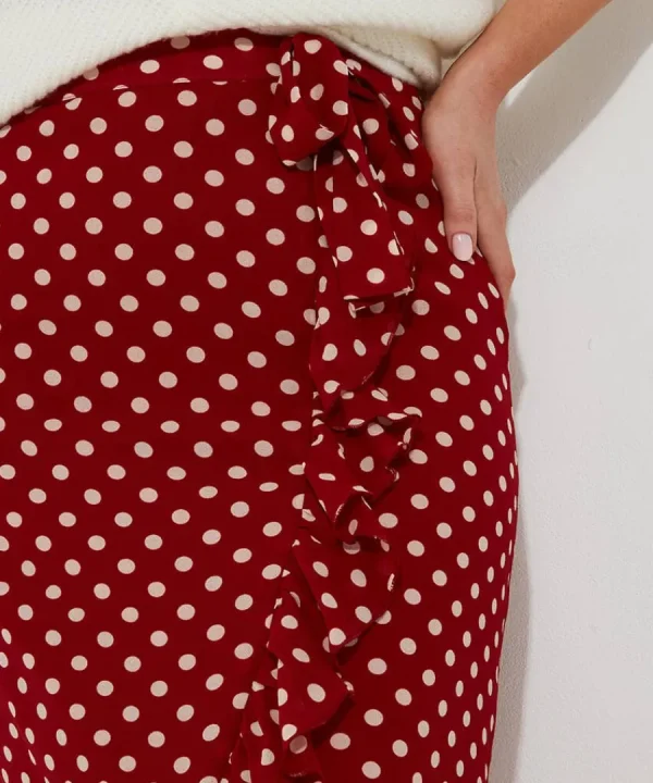 Shop Joe Browns Crossing The Road Skirt Red