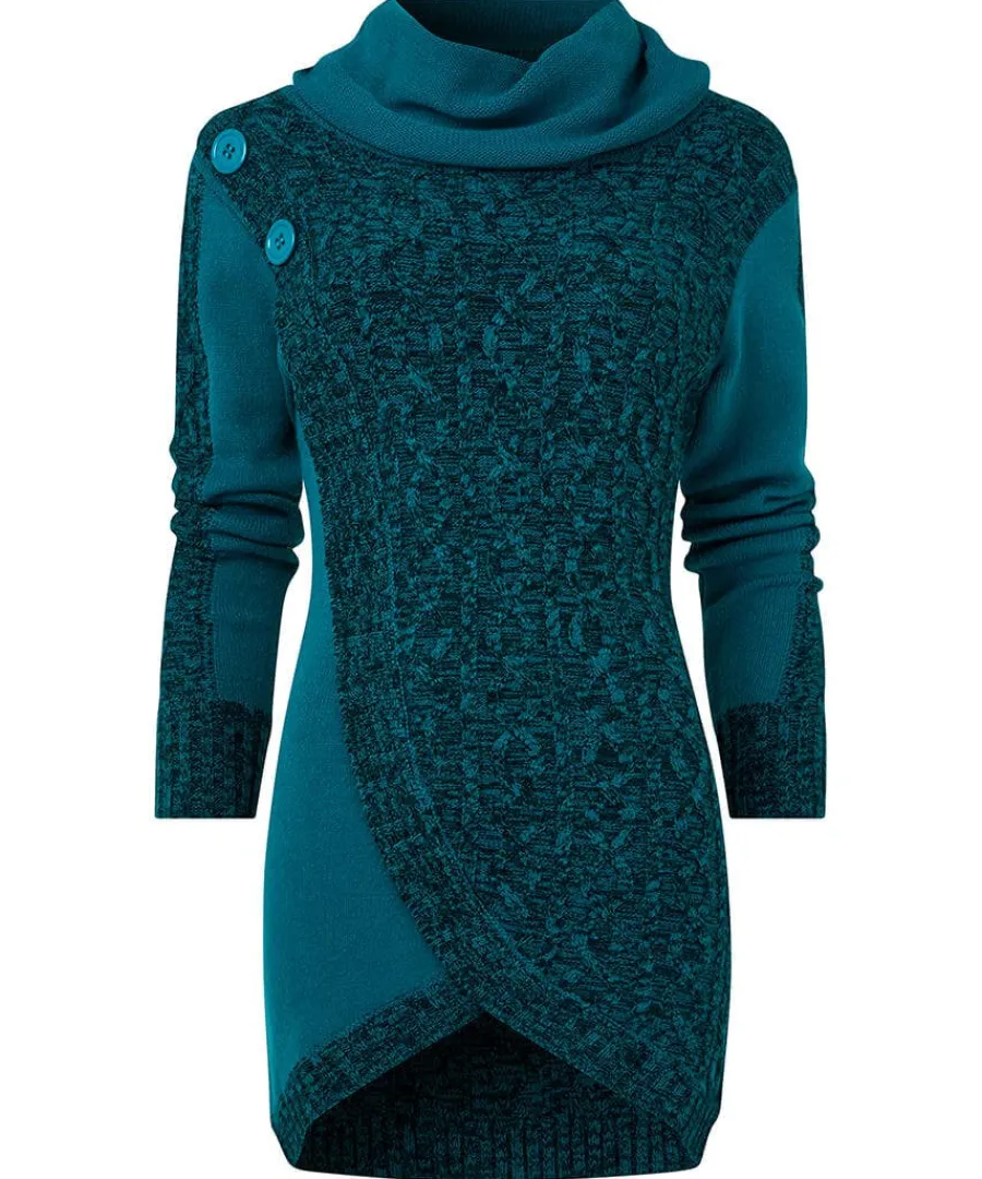 curiously_cosy_roll_neck__0.webp Flash Sale Joe Browns Curiously Cosy Roll Neck Jumper Teal