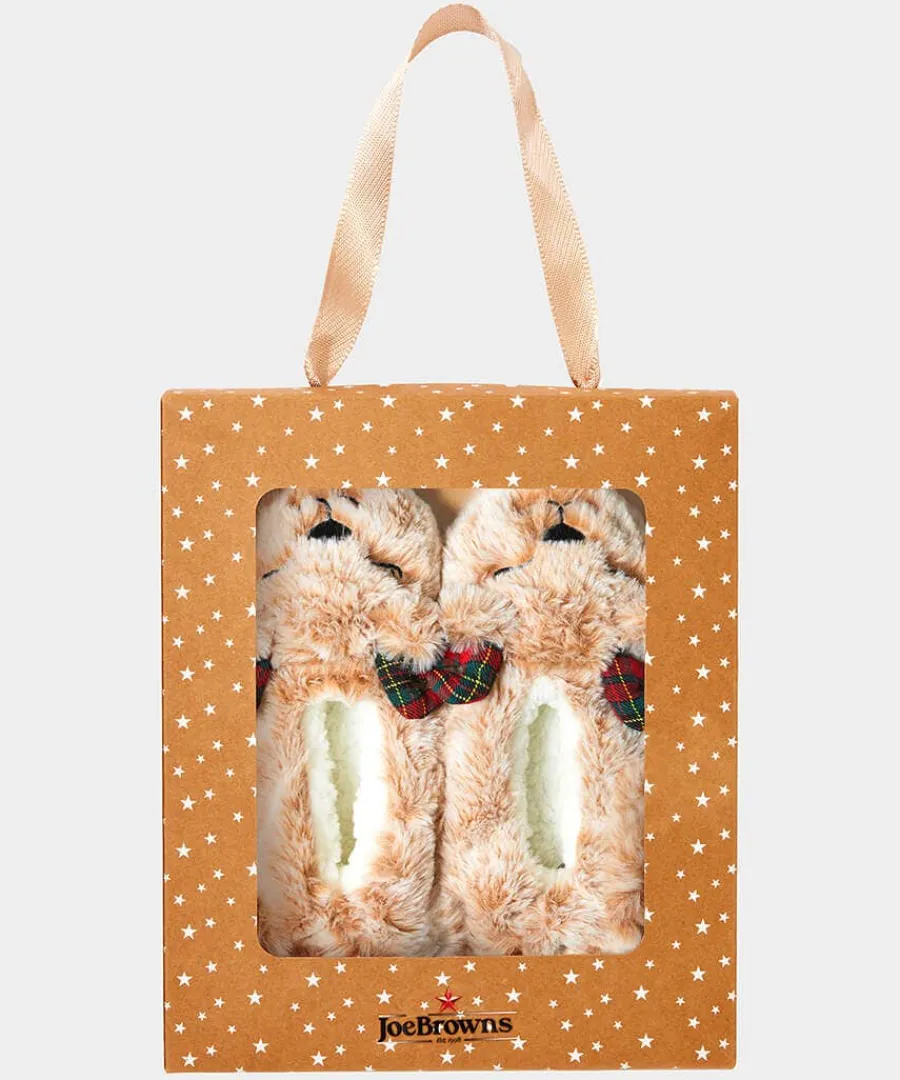 cute_little_deers_slipper_0.webp Hot Joe Browns Cute Little Deers Slippers In A Box Multi