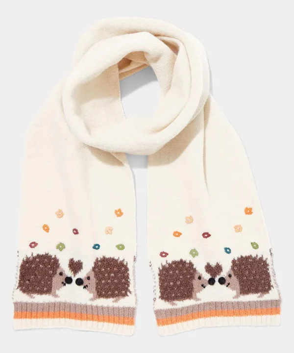 Flash Sale Joe Browns Cute Little Hedgehogs Scarf Multi