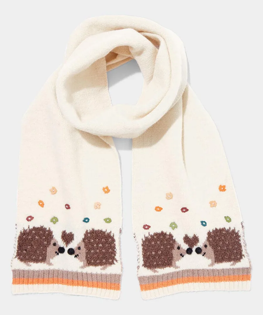 cute_little_hedgehogs_sca_1.webp Flash Sale Joe Browns Cute Little Hedgehogs Scarf Multi