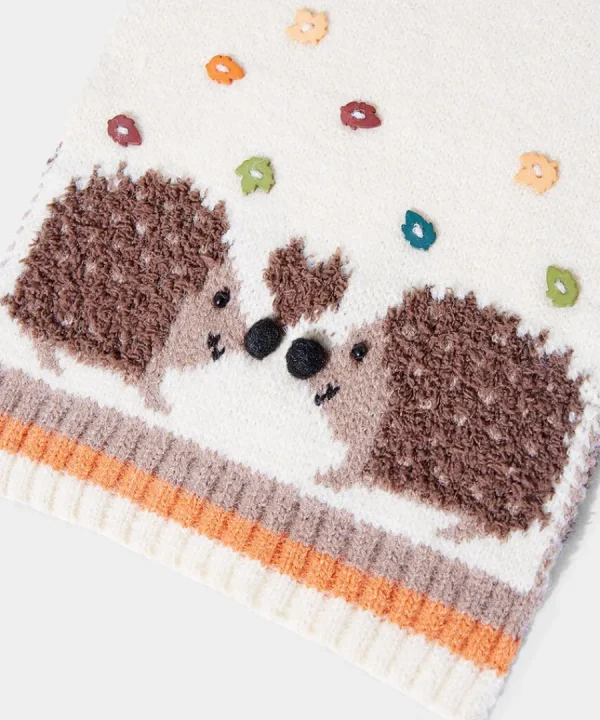 Flash Sale Joe Browns Cute Little Hedgehogs Scarf Multi