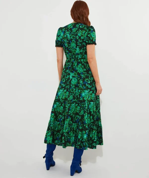 Hot Joe Browns Daisy Dreams Dress Green