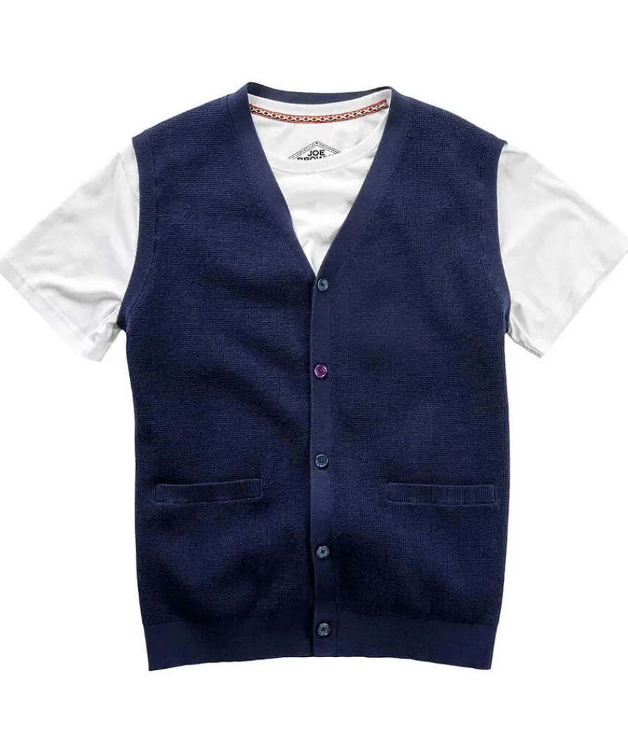 dapper_knitted_waistcoat_0.webp Fashion Joe Browns Dapper Knitted Waistcoat Navy