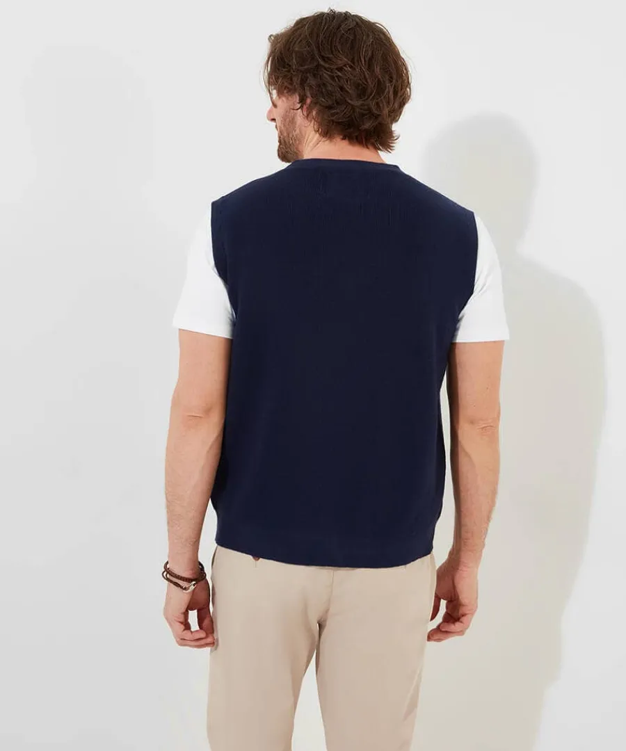 dapper_knitted_waistcoat_3.webp Fashion Joe Browns Dapper Knitted Waistcoat Navy