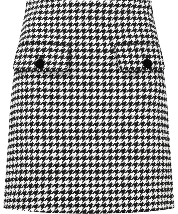 Online Joe Browns Daring Dogstooth Skirt Black/White