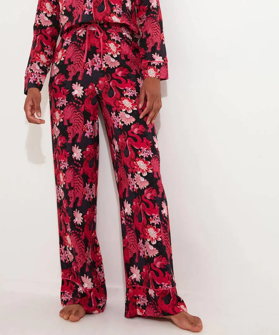 daring_dragon_pyjama_bott_2.webp Online Joe Browns Daring Dragon Pyjama Bottoms Pink