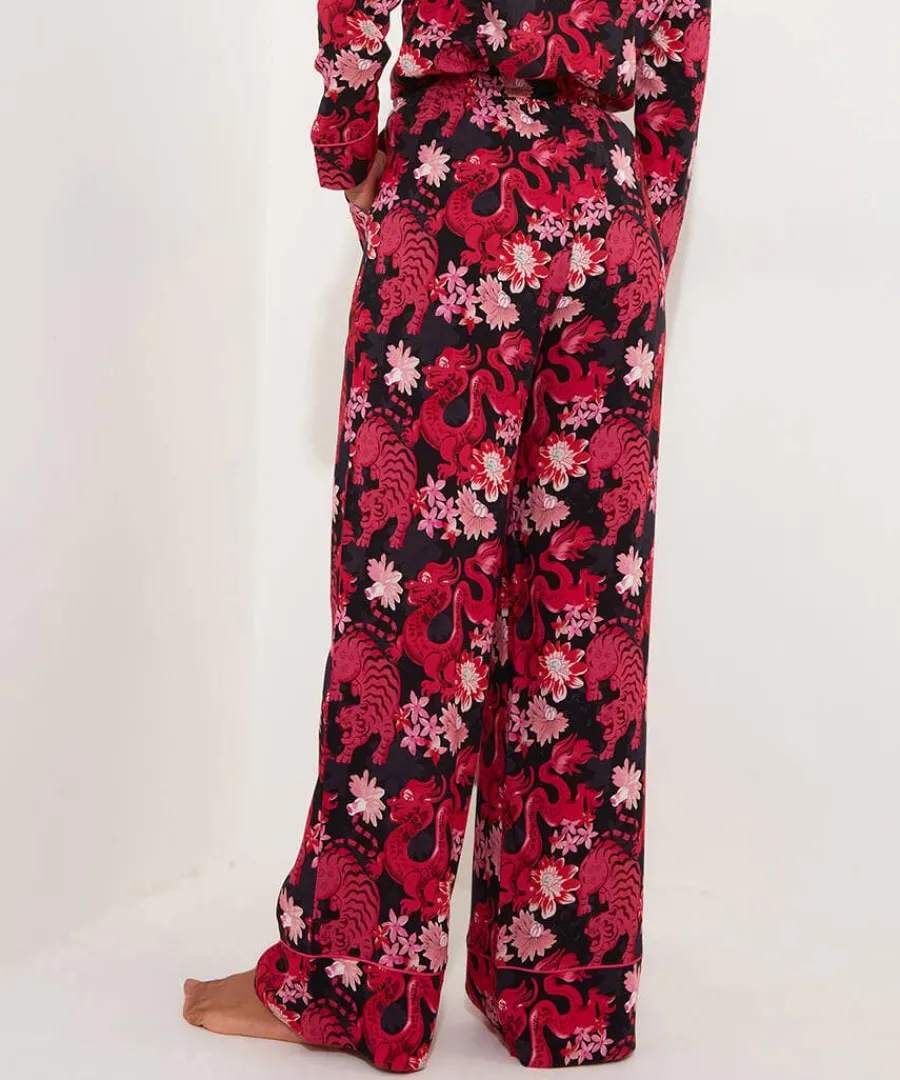 daring_dragon_pyjama_bott_3.webp Online Joe Browns Daring Dragon Pyjama Bottoms Pink