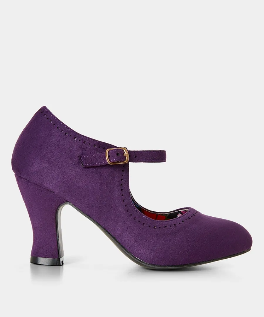 day_dreaming_vintage_styl_0.webp Sale Joe Browns Day Dreaming Vintage Style Shoes Aubergine