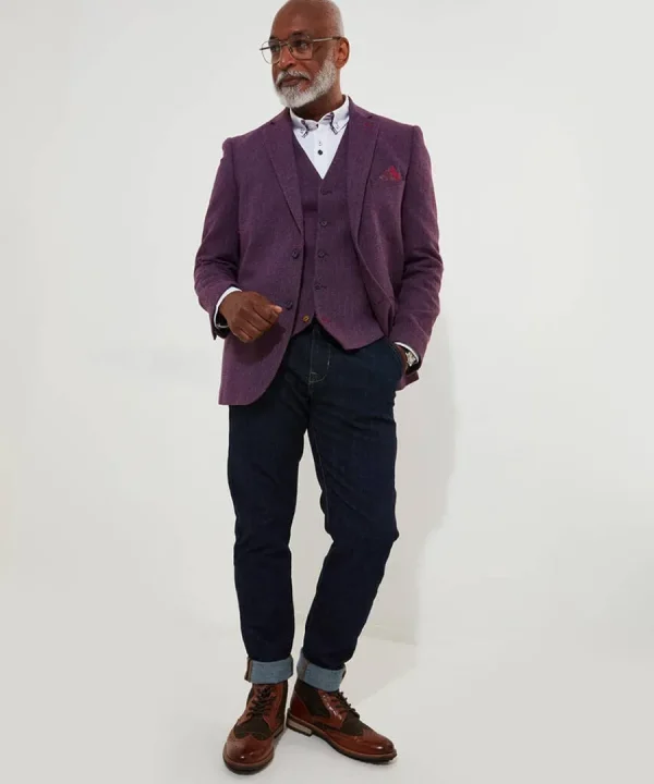 Shop Joe Browns Delightful Dapper Blazer Purple