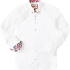 Clearance Joe Browns Delightful Double Collar Shirt White