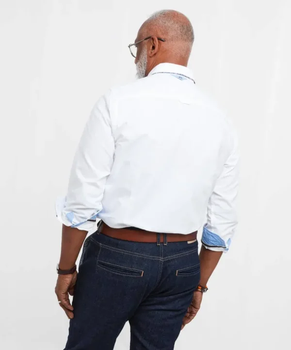 Store Joe Browns Delightful Double Collar Shirt White