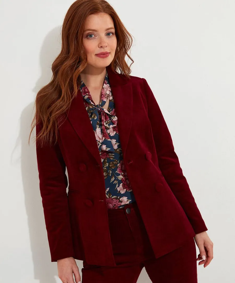 double_breasted_cord_jack_2.webp Shop Joe Browns Double Breasted Cord Jacket Berry