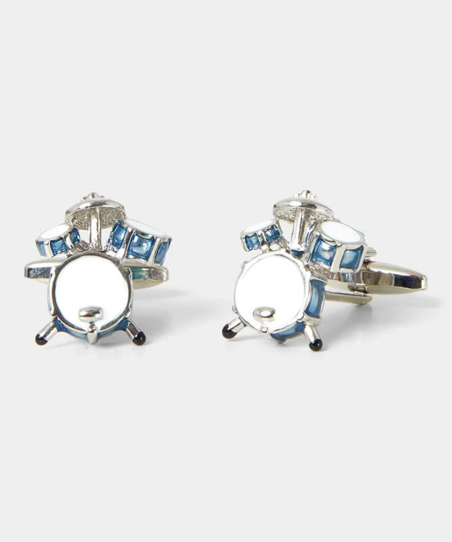 drumkit_cufflinks_0.webp Cheap Joe Browns Drumkit Cufflinks Blue Multi