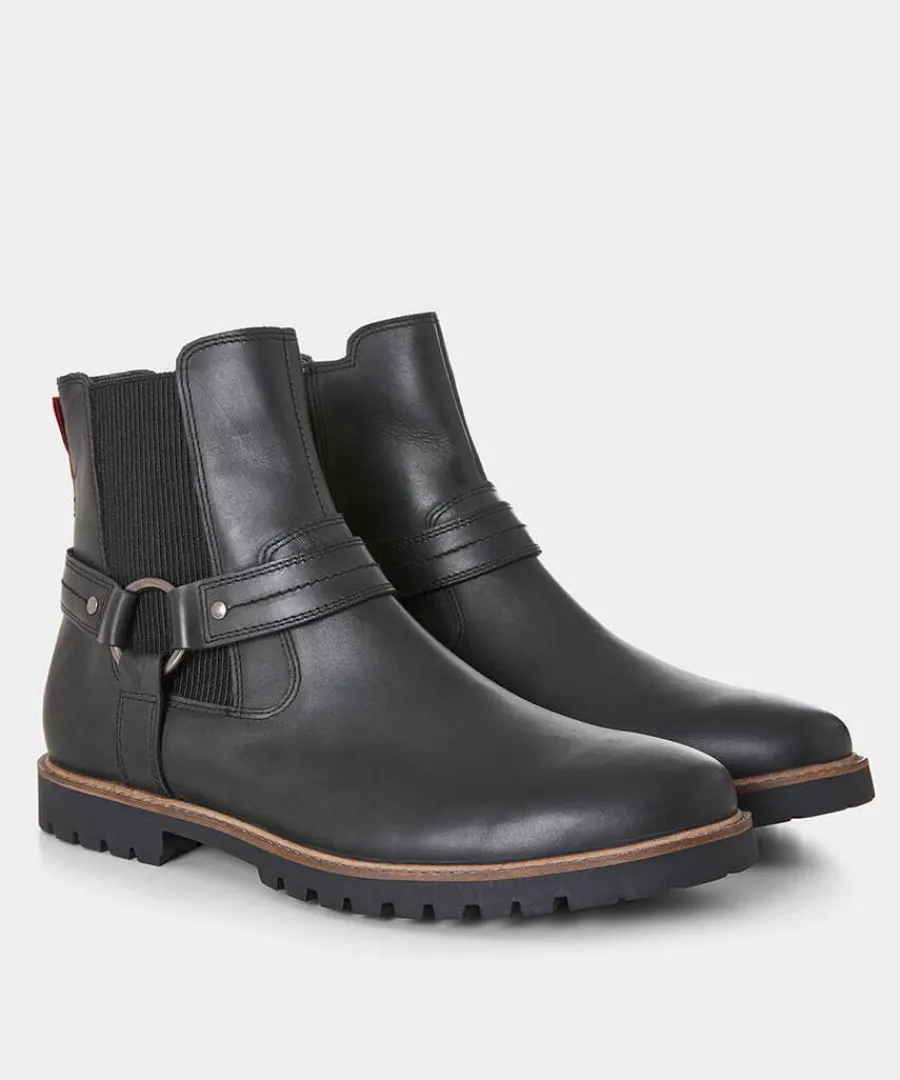 eagle_pass_oiled_biker_bo_2.webp Clearance Joe Browns Eagle Pass Oiled Biker Boots Black