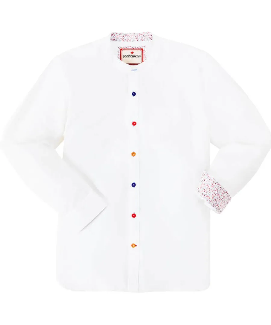 easy_going_grandad_shirt_0.webp Fashion Joe Browns Easy Going Grandad Shirt White