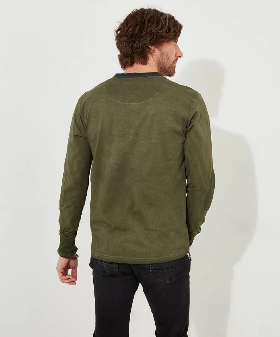 easy_going_henley_4.webp Shop Joe Browns Easy Going Henley Khaki