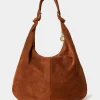 Shop Joe Browns Easy Street Hobo Suede Bag Tan