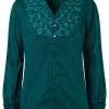 Online Joe Browns Elegantly Embroidered Blouse Green