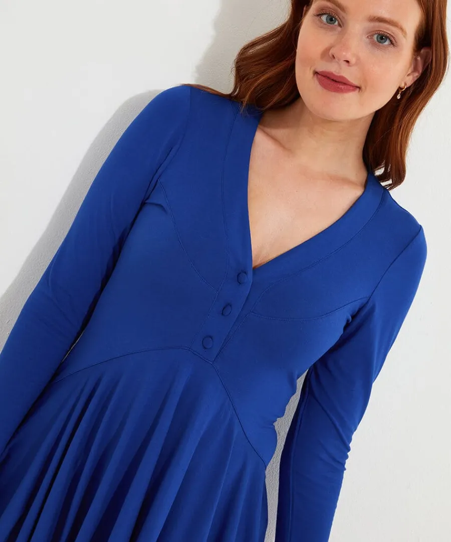 ellie_jersey_tunic_2.webp Hot Joe Browns Ellie Jersey Tunic Cobalt