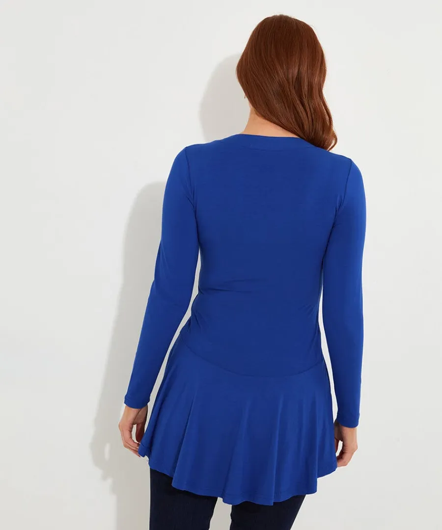 ellie_jersey_tunic_3.webp Hot Joe Browns Ellie Jersey Tunic Cobalt