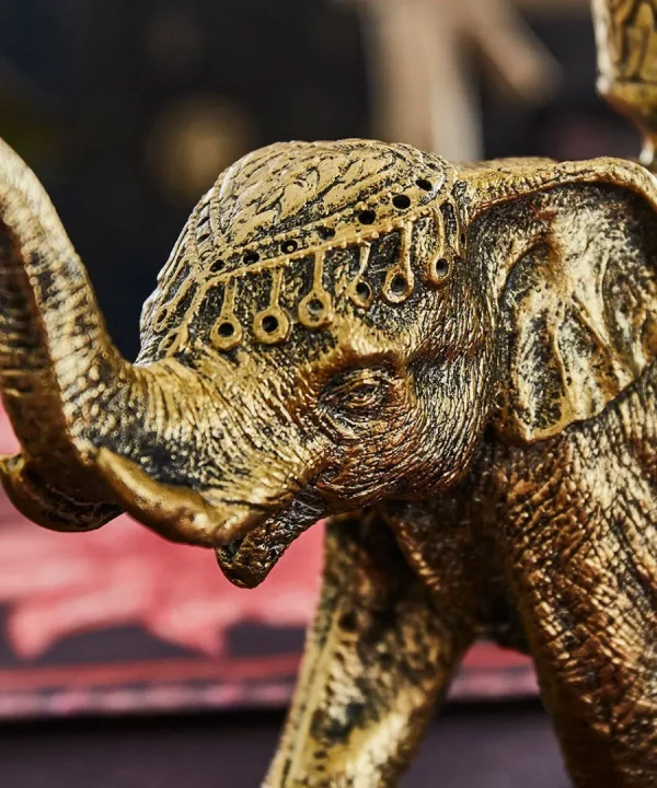 Discount Joe Browns Enchanting Elephant Candle Holder Gold