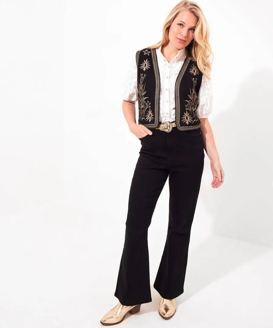 enchanting_embroidered_wa_1.webp Shop Joe Browns Enchanting Embroidered Waistcoat Black