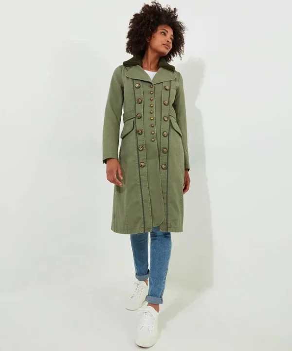 Store Joe Browns Estelle Military Coat Green