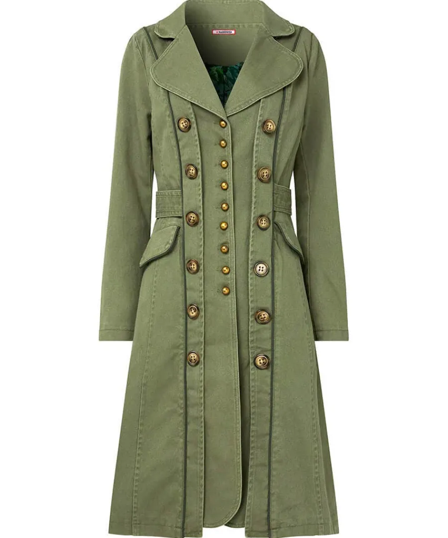 estelle_military_coat_6.webp Store Joe Browns Estelle Military Coat Green