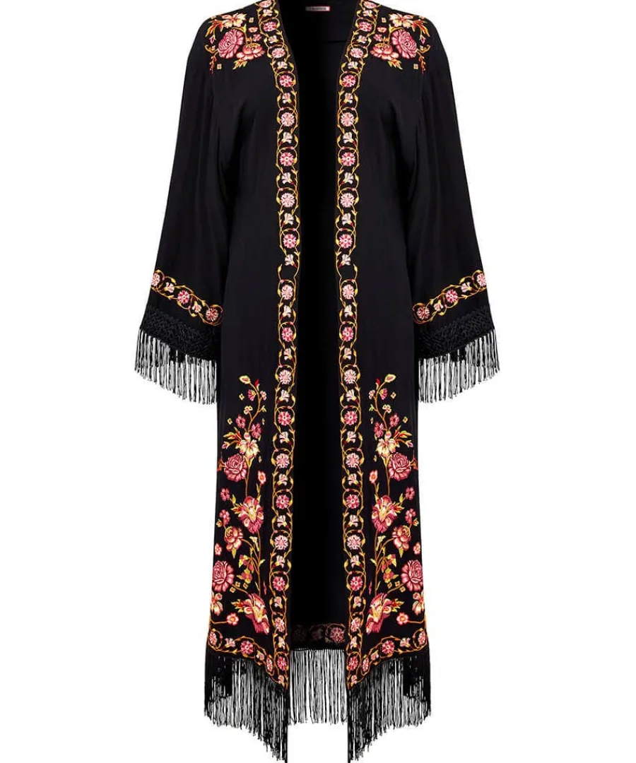 exquisite_embroidered_kim_0.webp Cheap Joe Browns Exquisite Embroidered Kimono Black