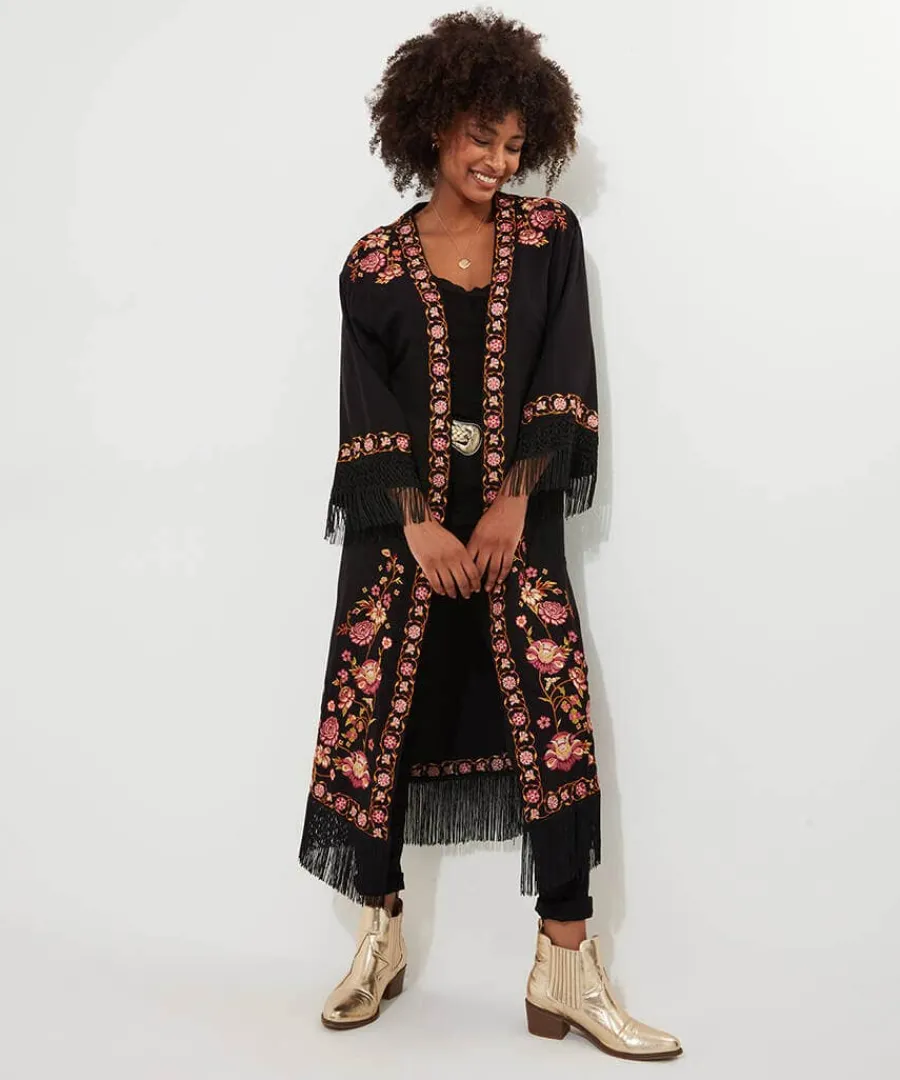 exquisite_embroidered_kim_1.webp Cheap Joe Browns Exquisite Embroidered Kimono Black