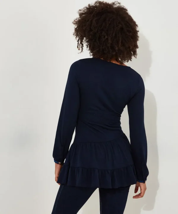 Shop Joe Browns Exquisite Embroidered Tunic Navy